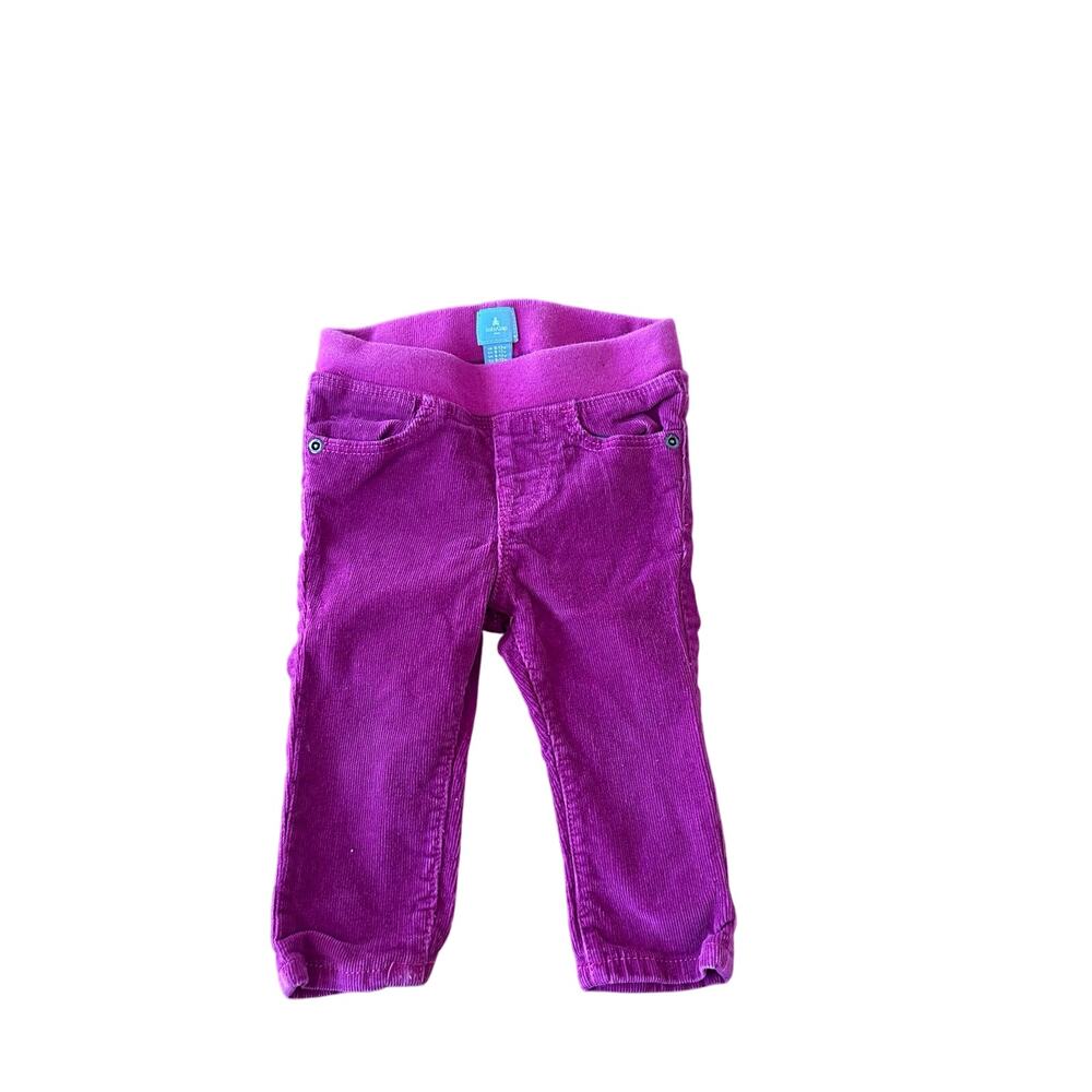 Baby Gap Pink Corduroy Pants - Size 6-12 Months - Berry
